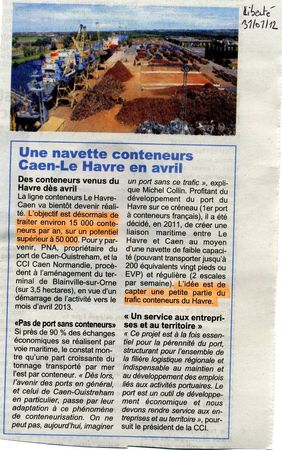 conteneurs à caen