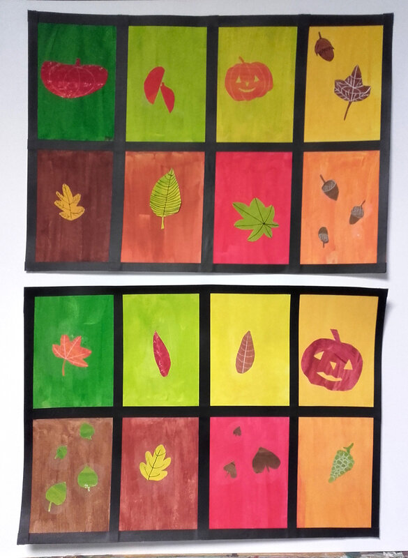 couleurs automne, groupe des grands samedi (10/13 ans