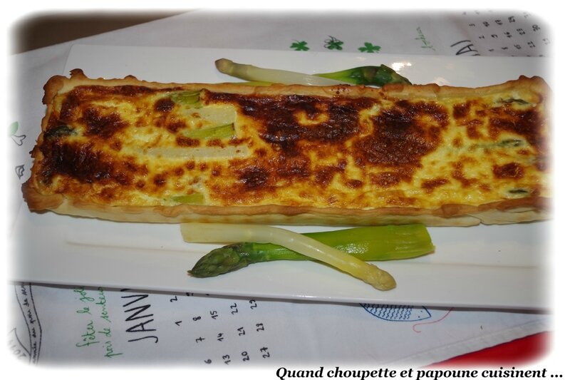 quiche aux asperges vertes et blanches-9097