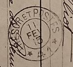 cachet 10 février 1915