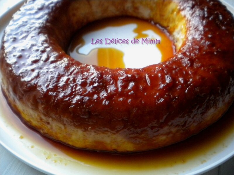 Gâteau de riz au caramel