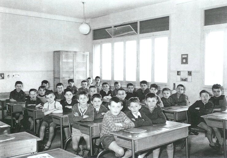 école du Châtelard CE2 1958