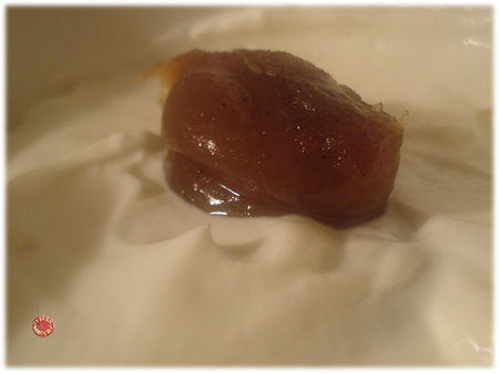 trifle pomme créme de marron recettes dessert Dôme Glacé à la Crème de Marron façon "Mystère"