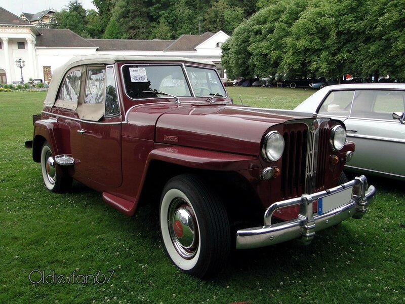 willys jeepster phaeton convertible 1948 c