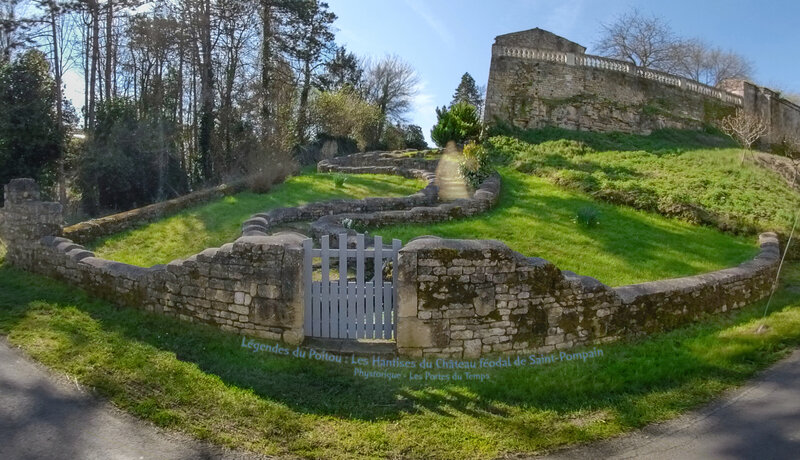 Légendes du Poitou Les Hantises du Château féodal de Saint- Pompain (Deux-Sèvres)