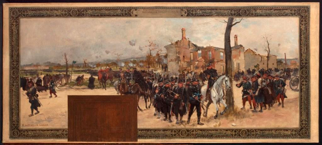 Dupray et Gilbert la défense extérieure 1889