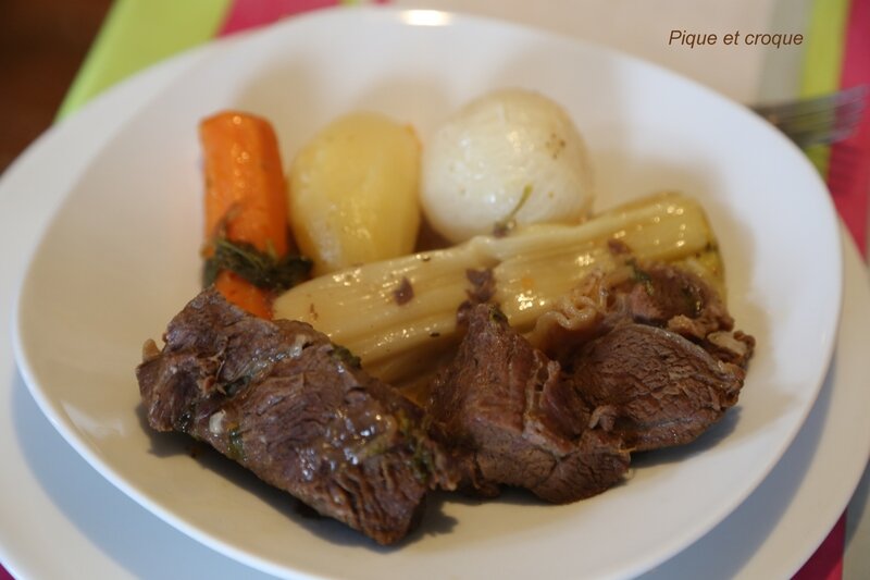 pot au feu cuit