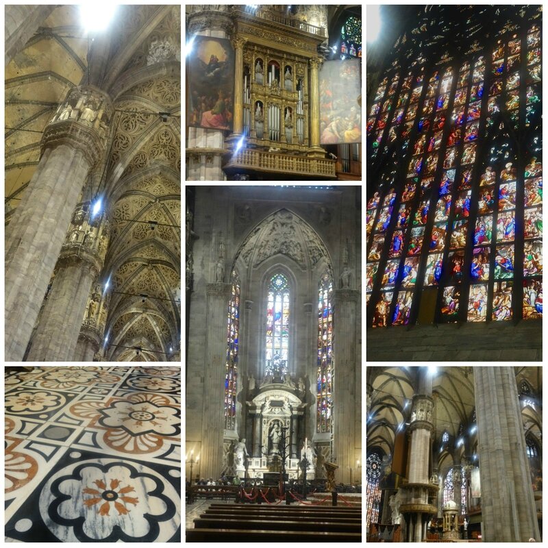 intérieur Duomo - Milan