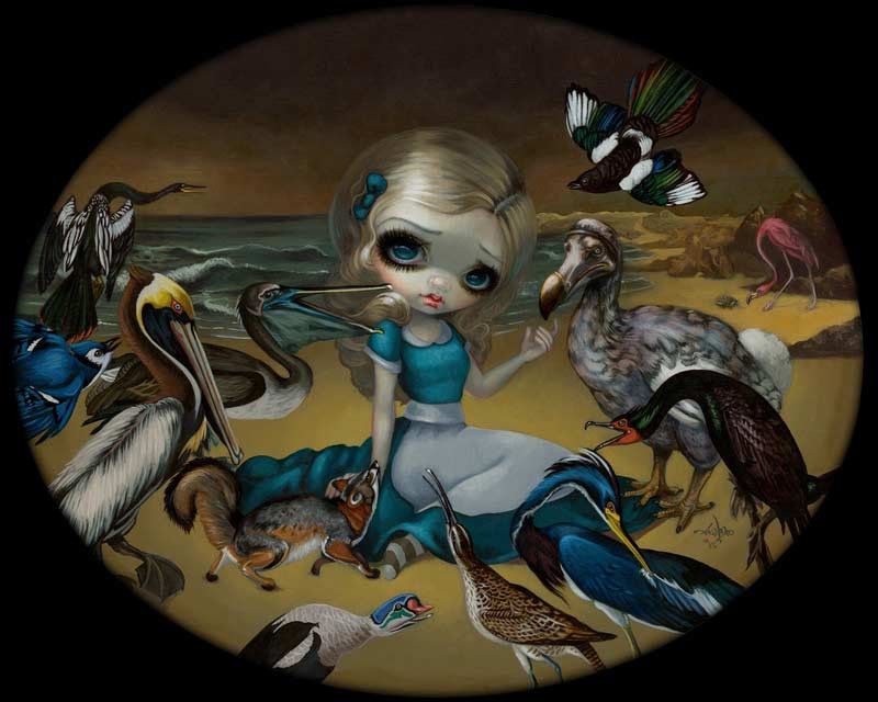 art-by_Jasmine_Becket-Griffith-ALICE-Alice_and_the_Audubon_Birds