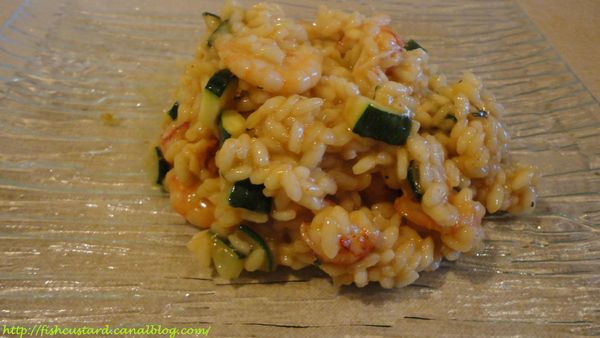 risotto écrevisses-crevettes-courgettes (8)