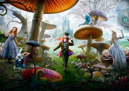 La BO du film Alice in Wonderland - Pla-net déco