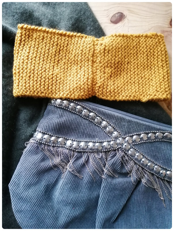 Bandeau facile au tricot Cam&Drey bricolent