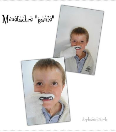 moustache gant