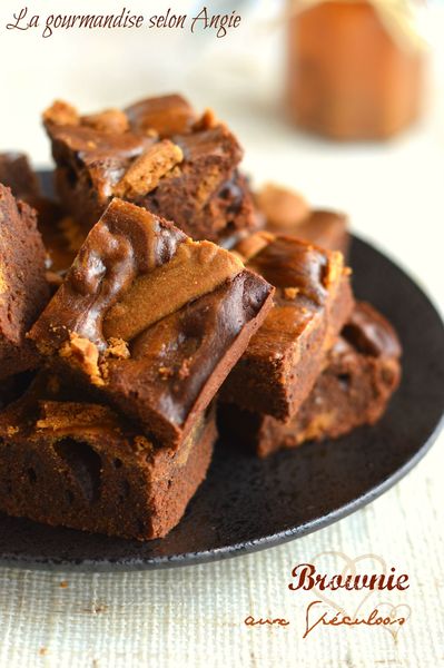 brownie pâte spéculoos