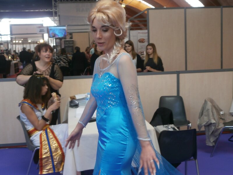 Modèle La reine des neige de Vanessa Marti 1ère place