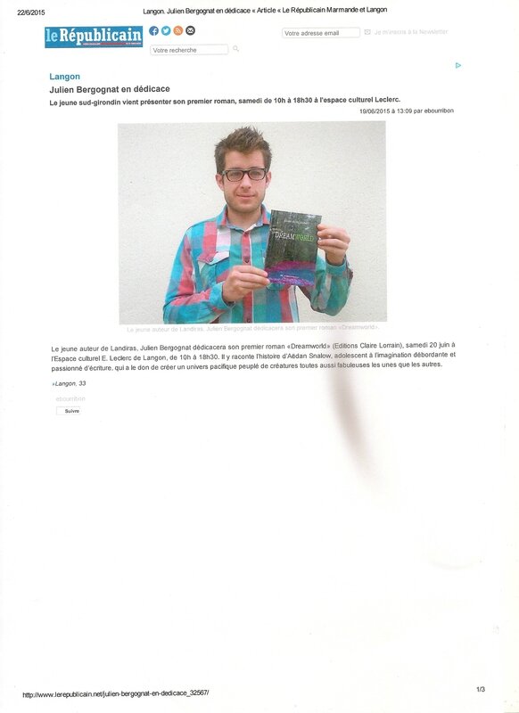 Julien Begognat en dédicace 3
