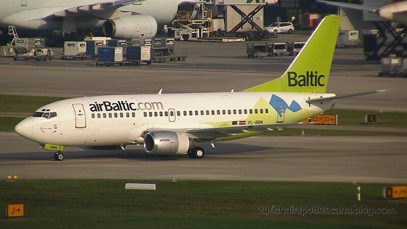 Boeing 737-522 (YL-BBN) Air Baltic