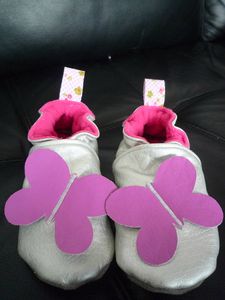 chaussons papillons