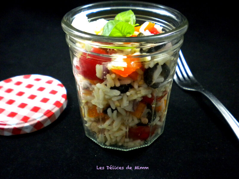 Salade de riz façon niçoise 5