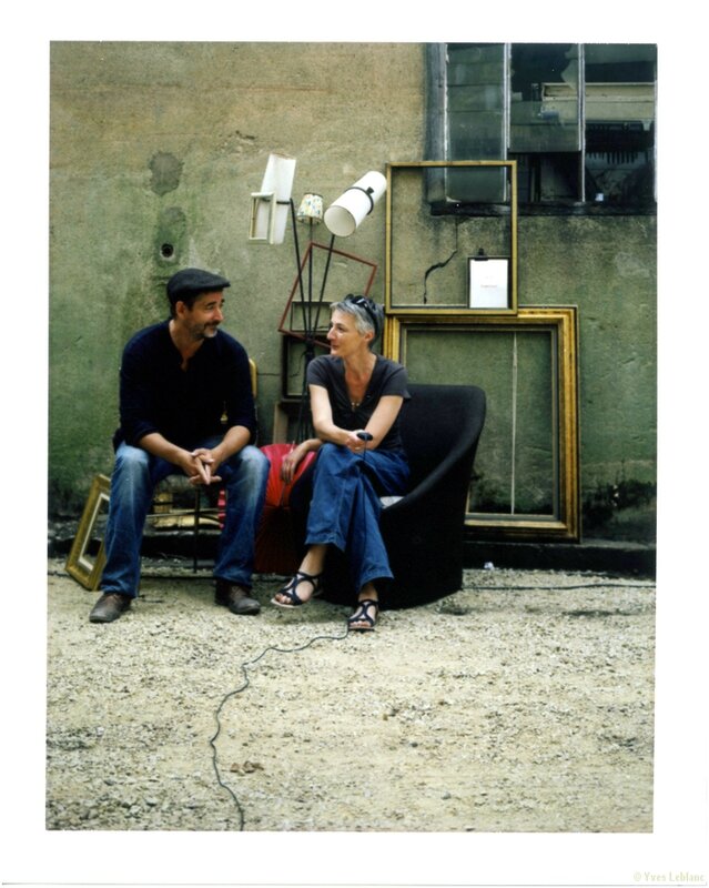 Auto portrait, Yann Lesacher & Céline