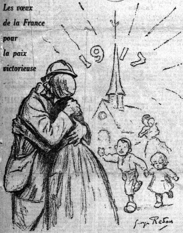 Le Petit Parisien 01 01 1917