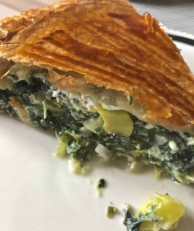 tourte verte