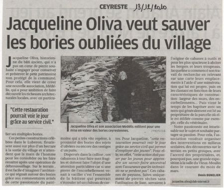 Article Oliva