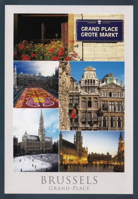 Cartes postales 18 Brussels