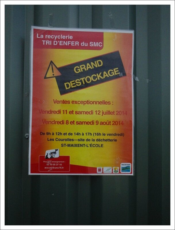 Recyclerie affiche 110714