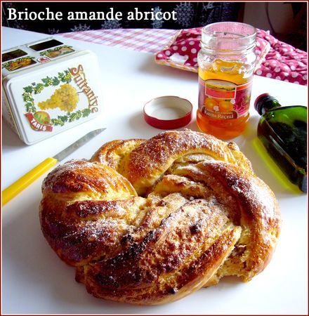 Couronne amande abricot et rhum