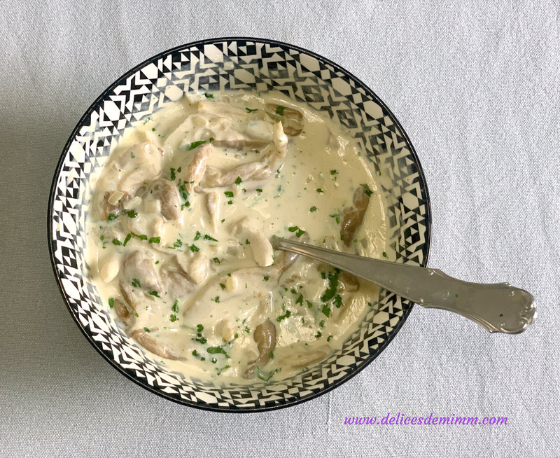 Sauce aux pleurotes 3
