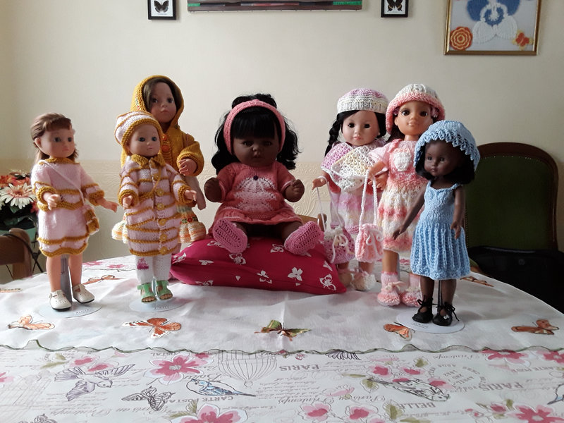 Ma famille poupées