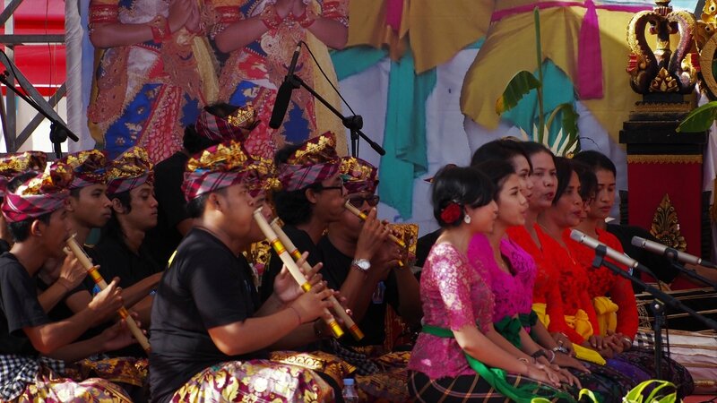 Festival danse Pandawa musicien