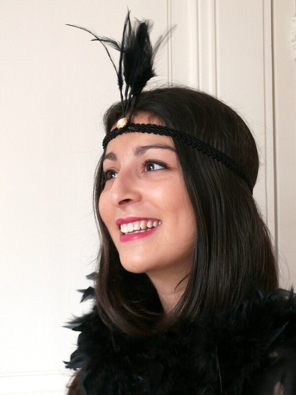Headband années folles