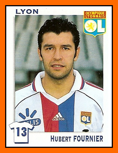 Hubert FOURNIER Panini Olympique Lyonnais 1999 - 2000