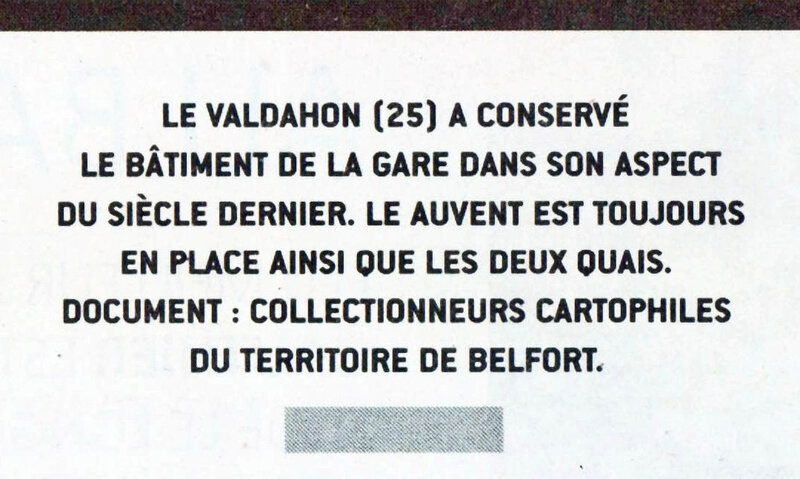 2019_06_02 Hier Aujourd'hui Valdahon Gare Le Mag ER R