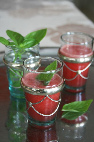 Jus de pastèque au basilic 1
