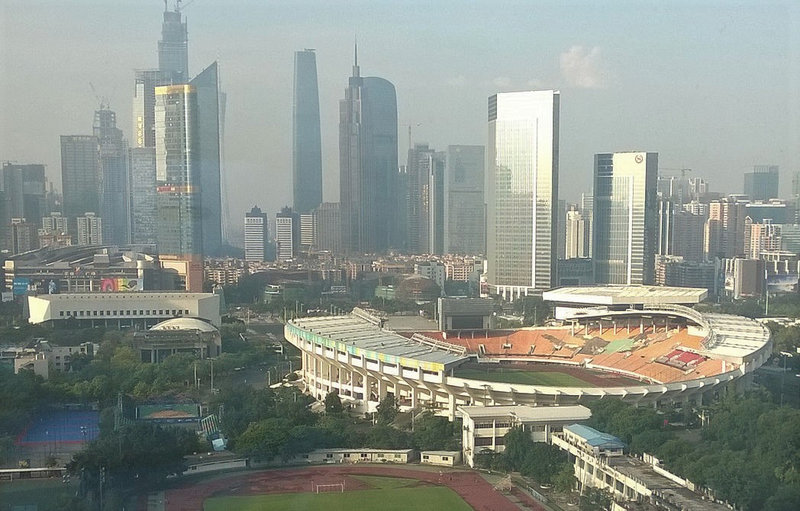Guangzhu Stadium Tianhe Wikipédia R
