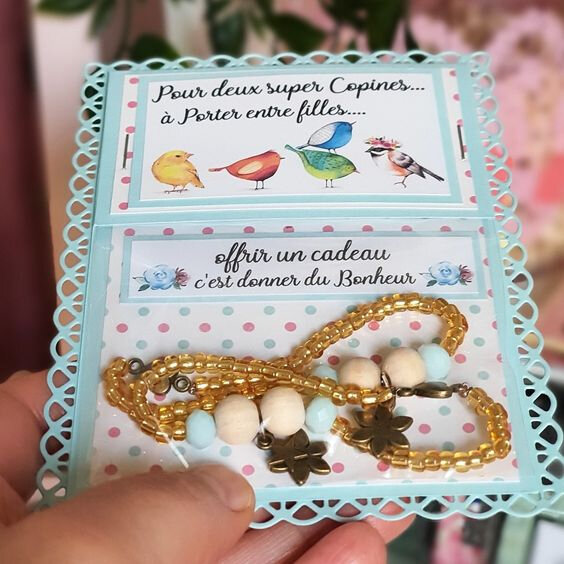carte bracelets identiques vanillejolie