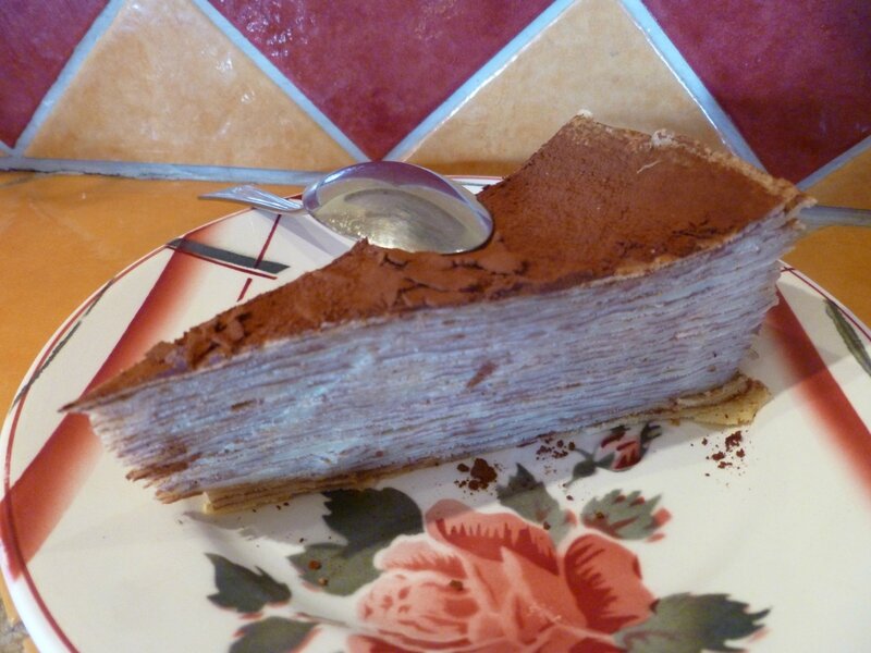 gâteau de crêpes