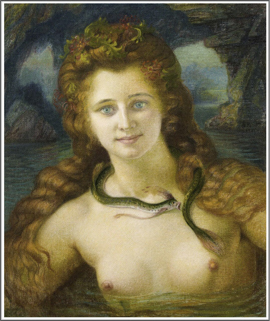 Armand Point (1861–1932), La Sirène au Serpent - 1901