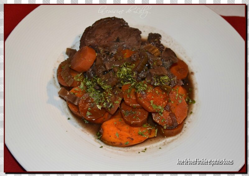 joue de boeuf braisée et patates douces