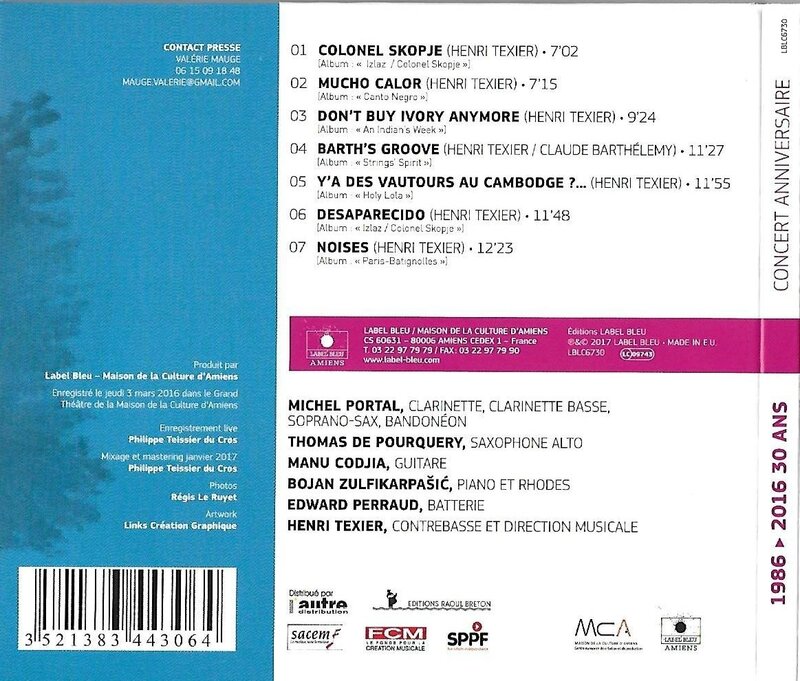30 ans cover verso