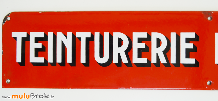 PLAQUE-EMAILLEE-Teinturerie-5-muluBrok-Objet-Pub-Vintage