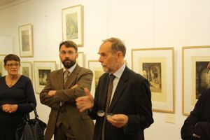 Avranches musée d'art et d'histoire exposition rétrospective Henri Voisin 2012 vernissage