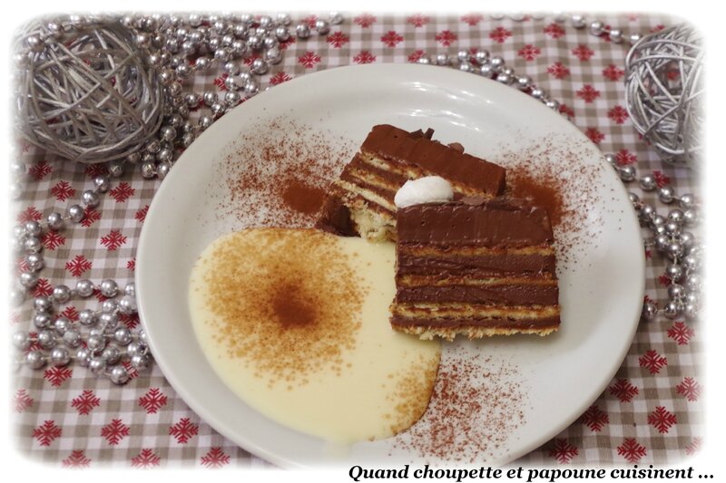 Bûche au chocolat et petits beurre sans cuisson-6599