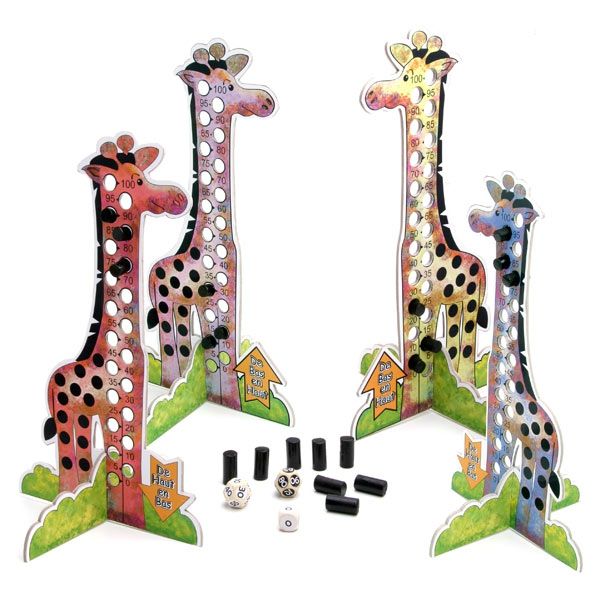 Girafes haut-bas