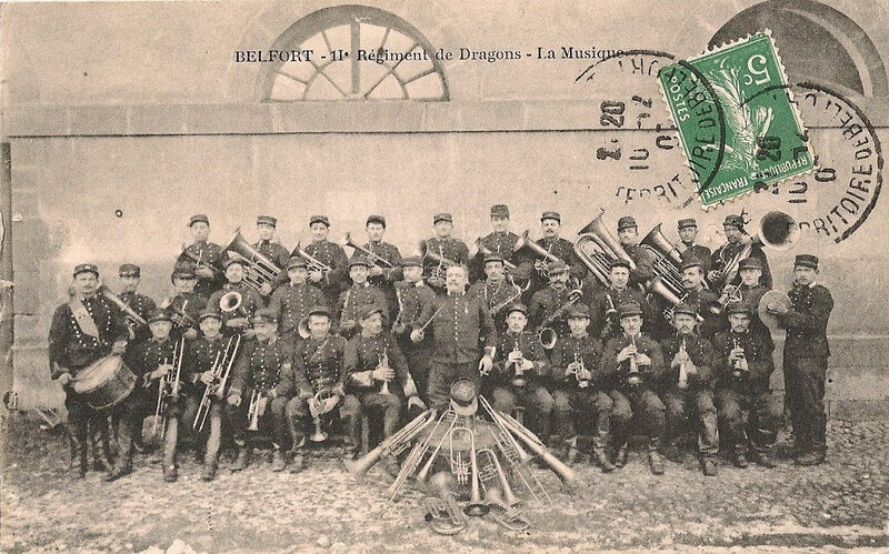 Belfort CPA Caserne Gérard 11e Dragon Musique