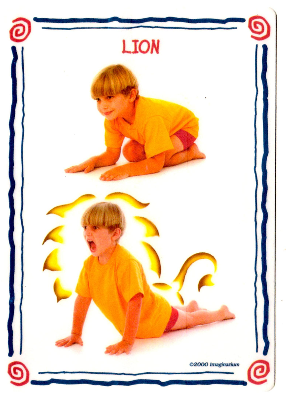 Posture enfant Lion