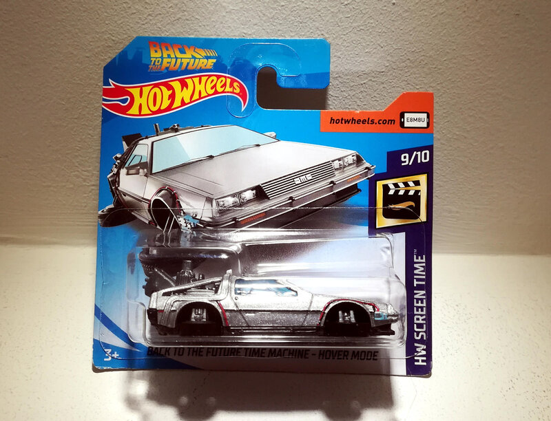 Back To the Future Time Machine Hover Mode (Hotwheels)